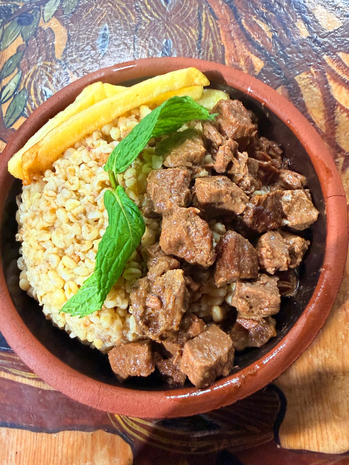 Bulgur Pilavlı Az Kavurma (100gr)